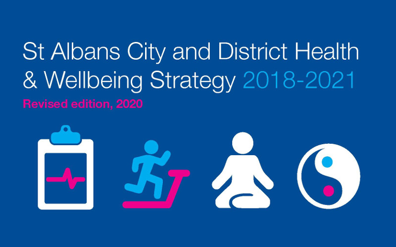 Health and wellbeing strategy cover