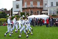 Morris dancers at Mayor’s tea party