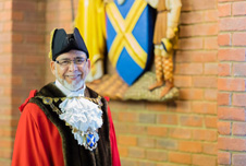 the Mayor of the City and District of St Albans, Councillor Mohammad Iqbal Zia