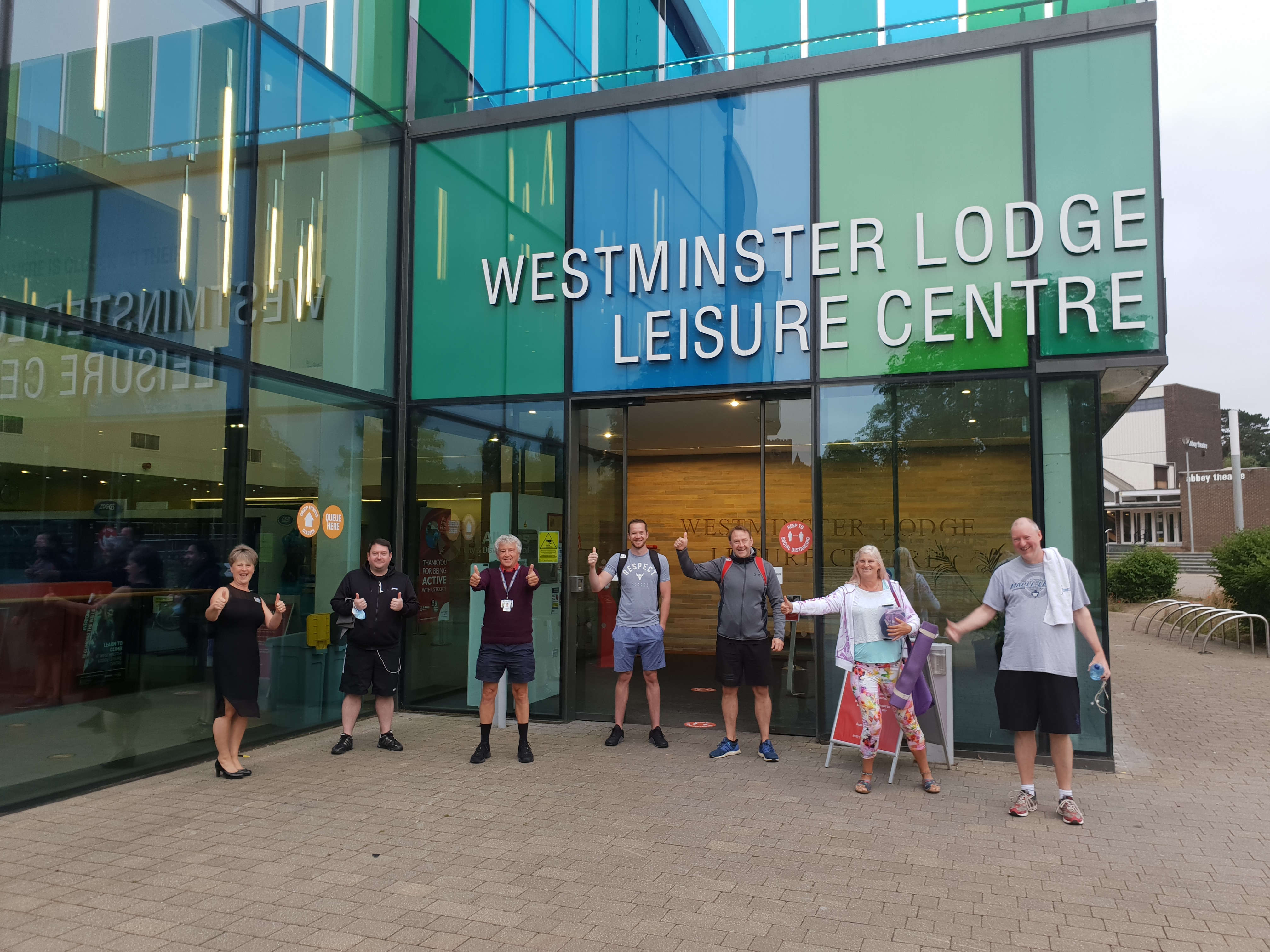 Westminster Lodge opens its doors again after the Covid19 lockdown.