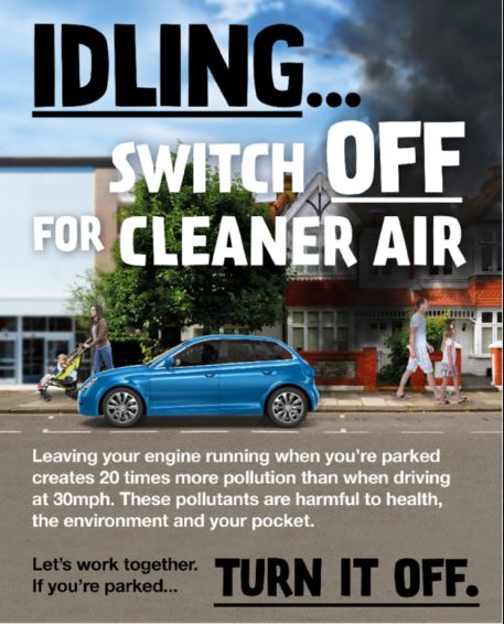 Anti-air pollution poster