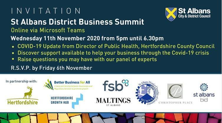 Business summit invite