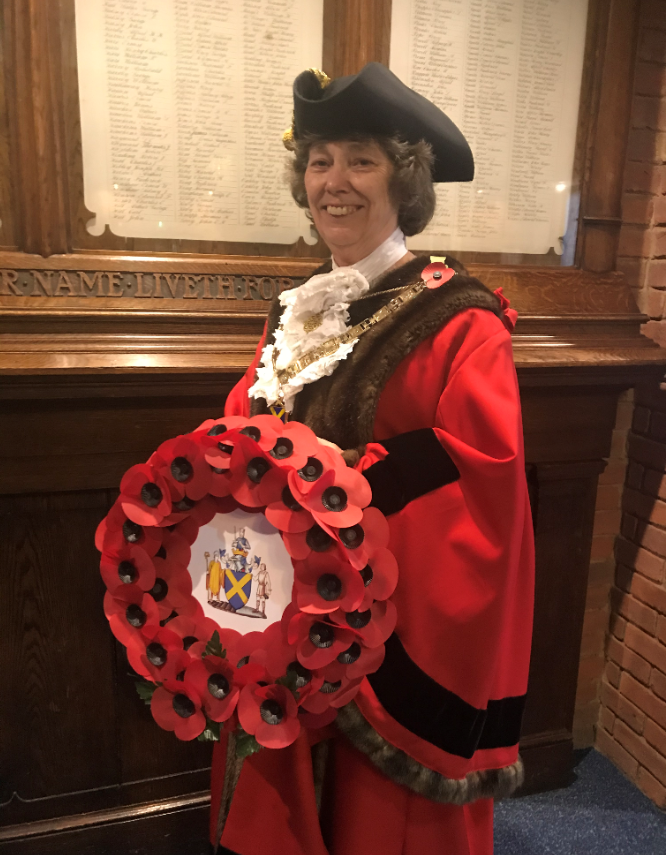 The Mayor, Cllr Janet Smith