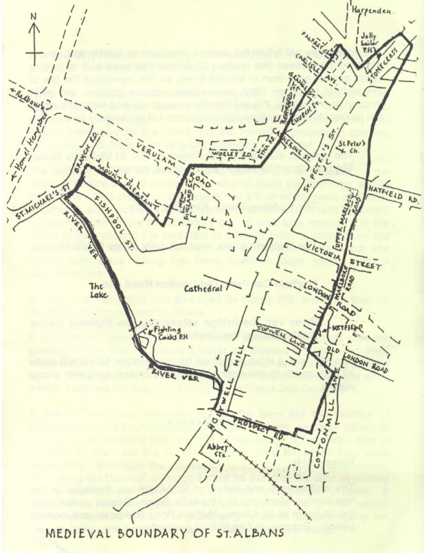 Beating the Bounds map