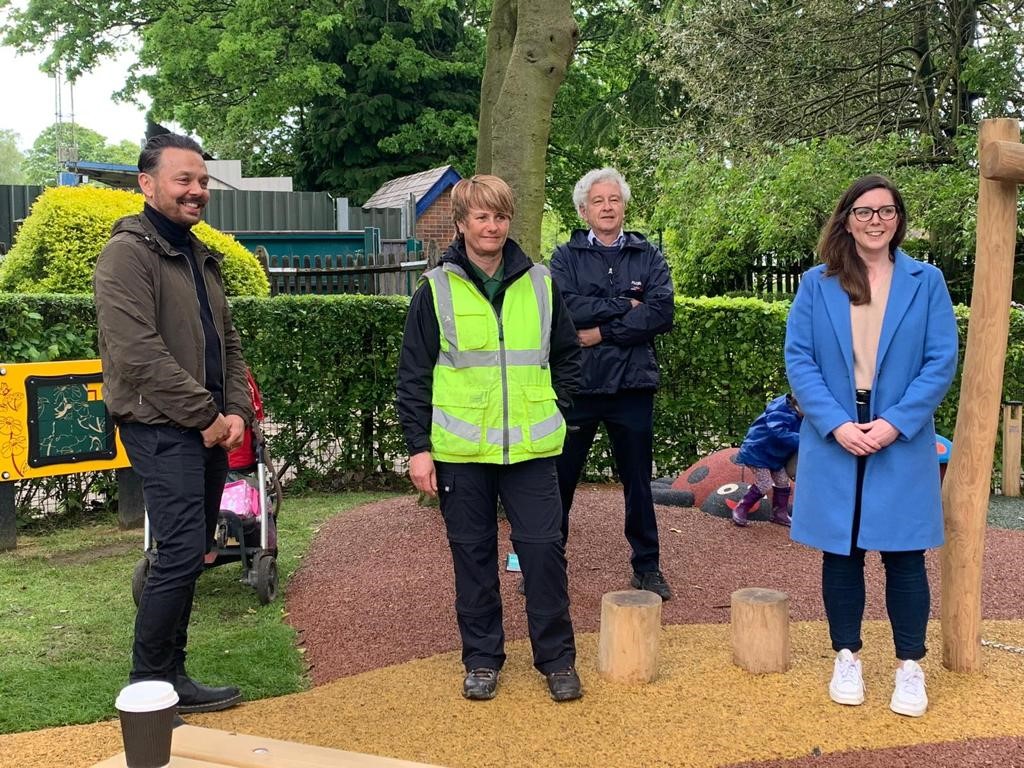 Clarence Park play area opening