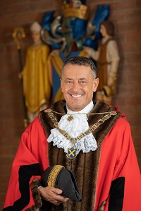 Mayor of St Albans Councillor Edgar Hill
