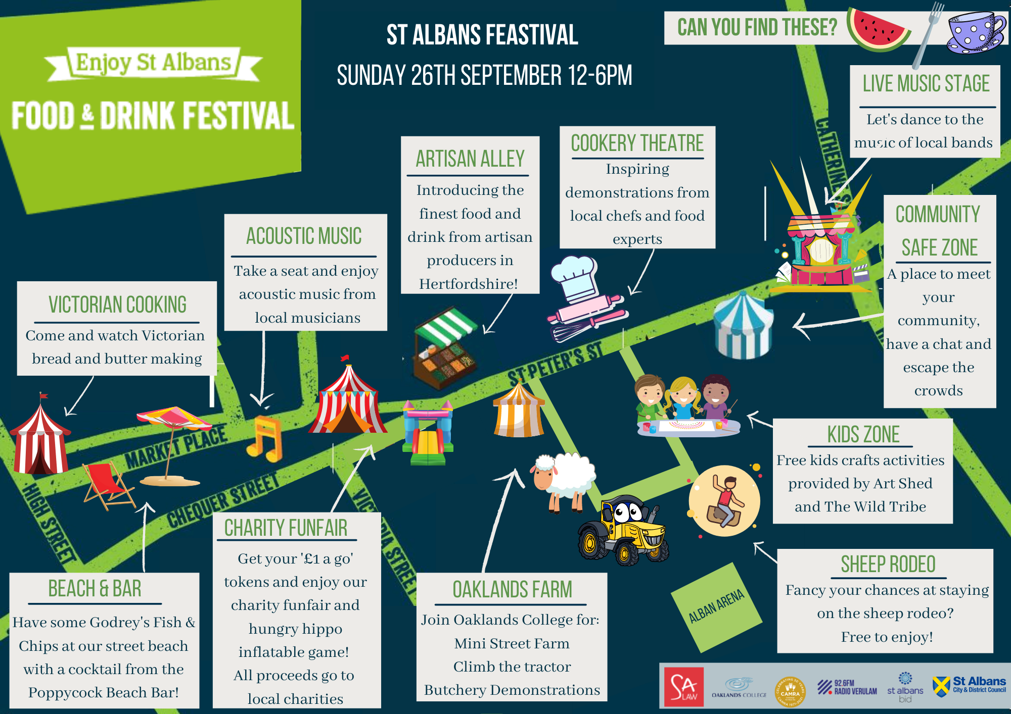 Feastival map