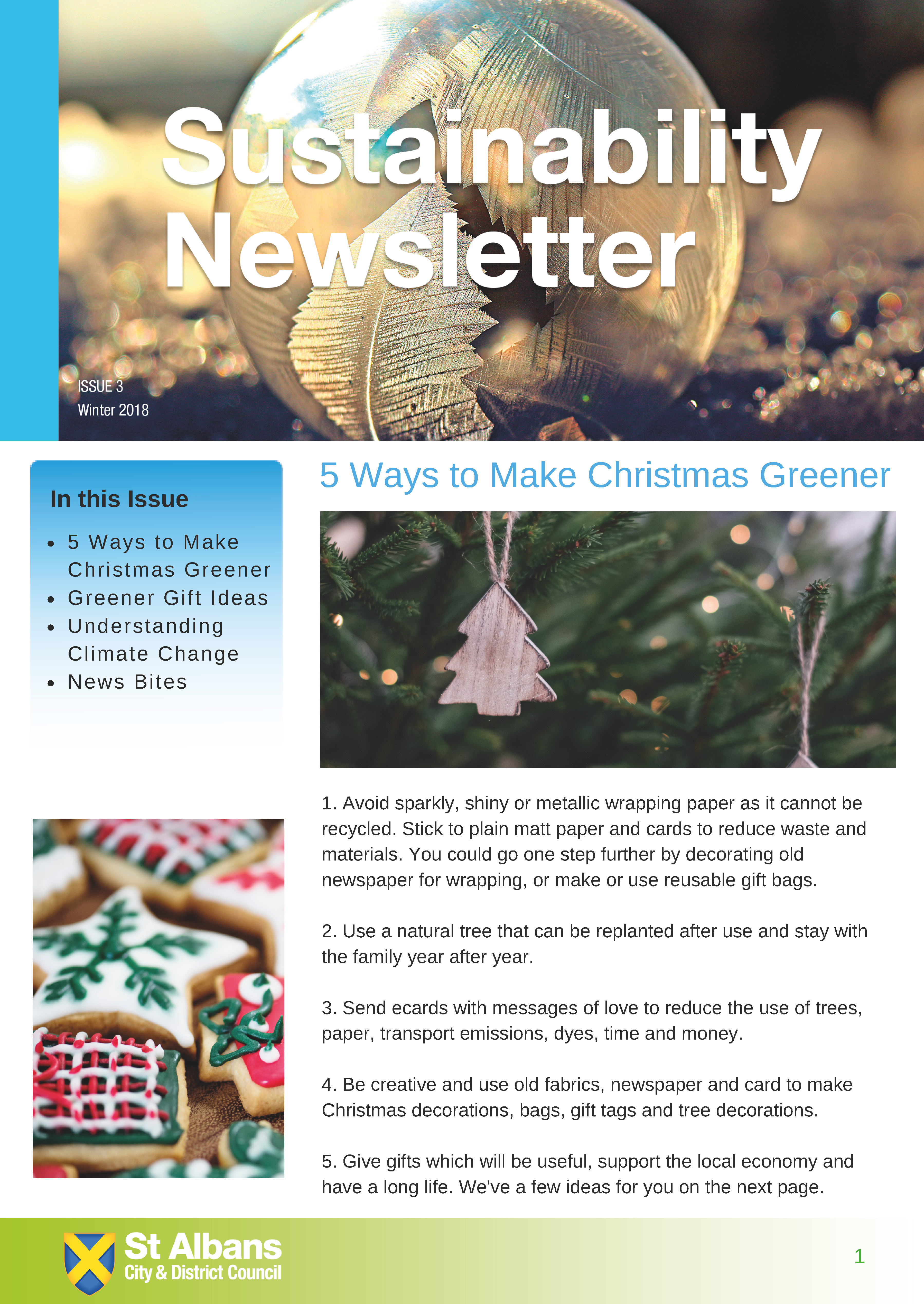 Sustainability News - Issue 3