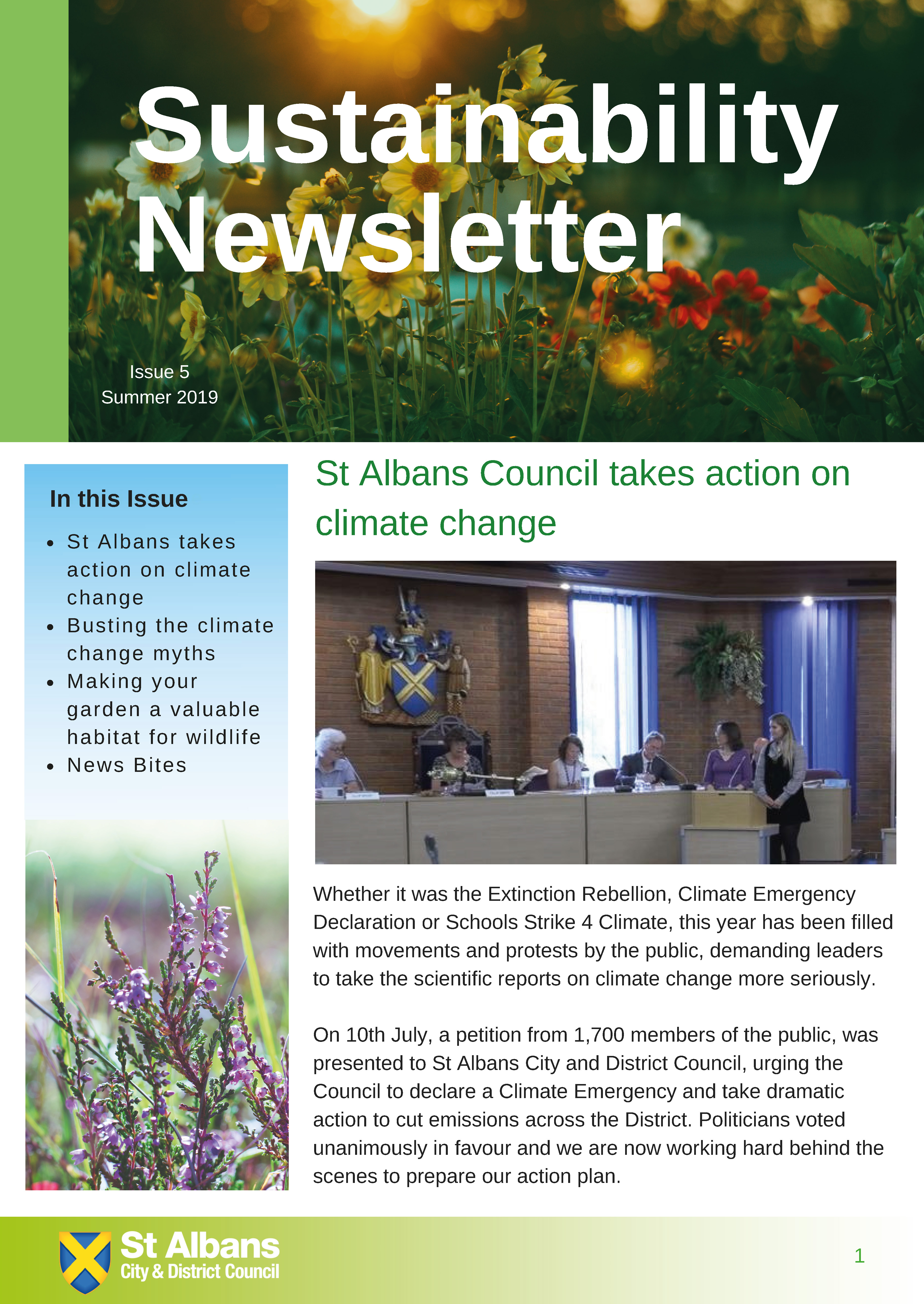 Sustainability News - Issue 5