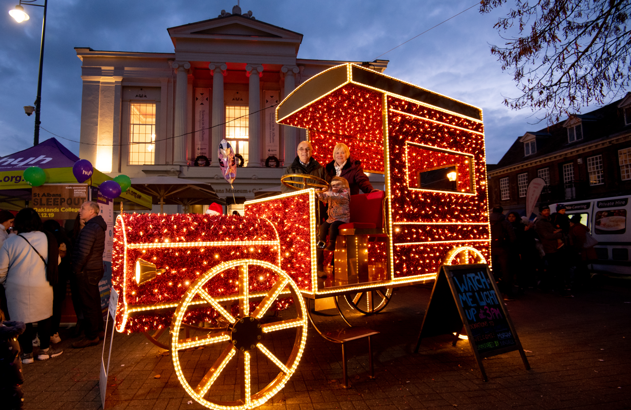 Scene from the 2019 Christmas Cracker event