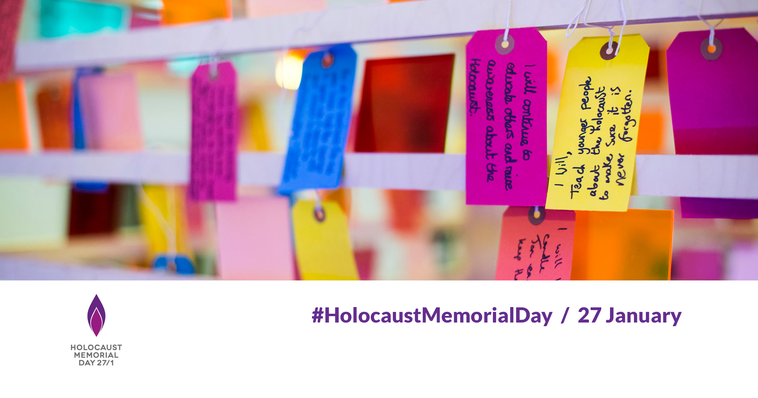 Holocaust Memorial Day graphic