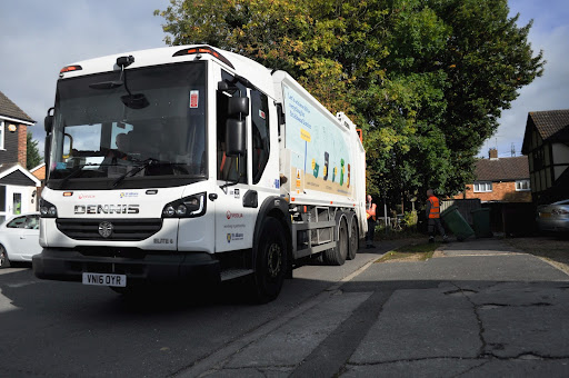 Veolia truck