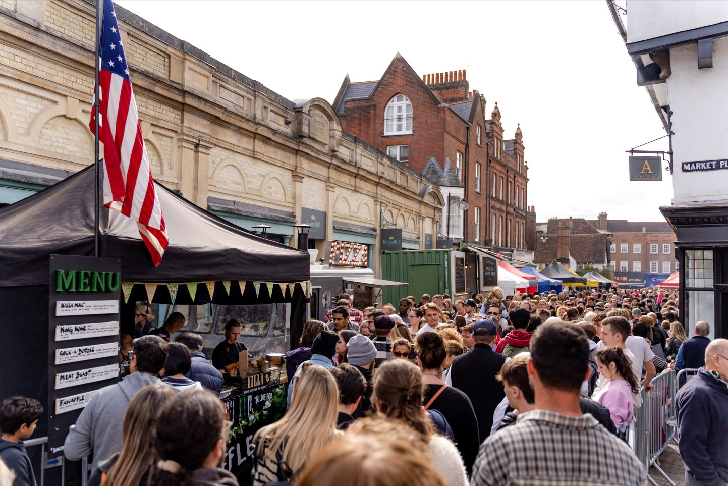 St Albans Feastival scene