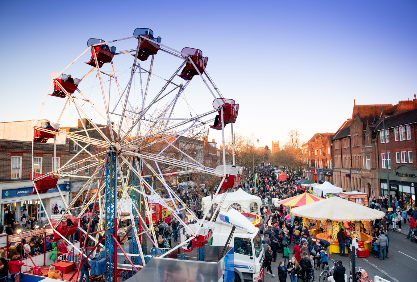 Scene from the 2021 Christmas Cracker event