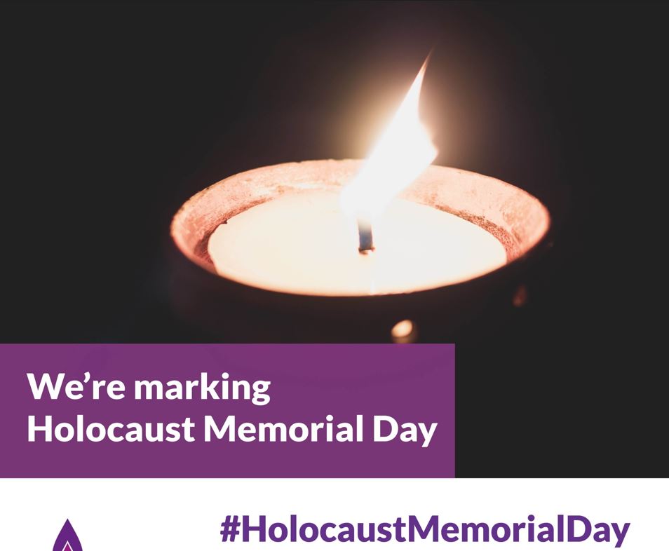 Holocaust Memorial Day poster