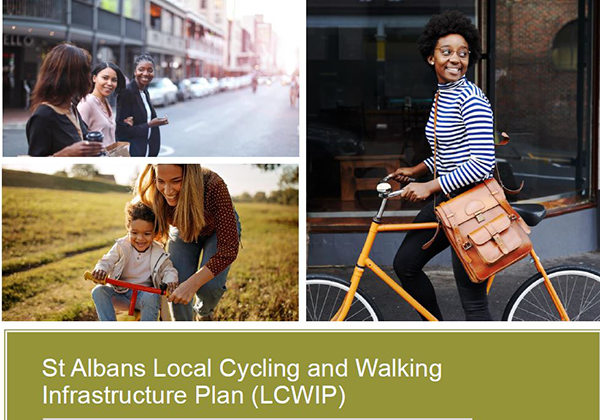 Poster for Cycling and Walking Infrastructure Plan
