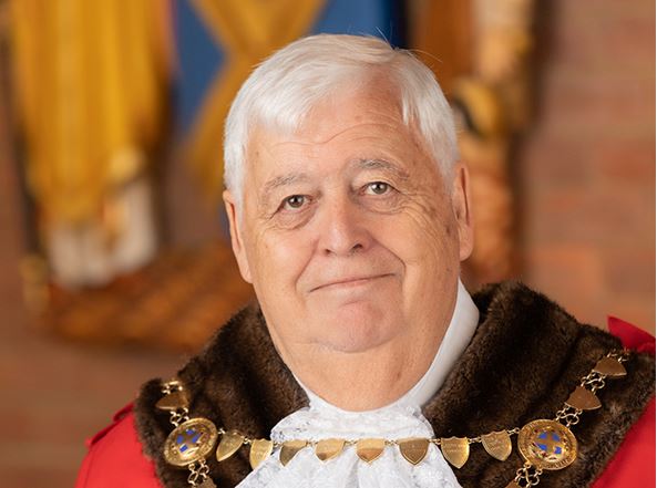 Mayor of St Albans City and District, Councillor Geoff Harrison