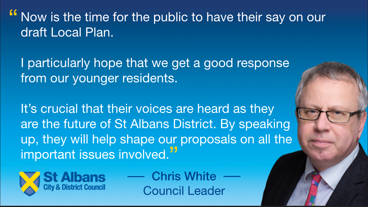 Quote on Local Plan from Councillor Chris White