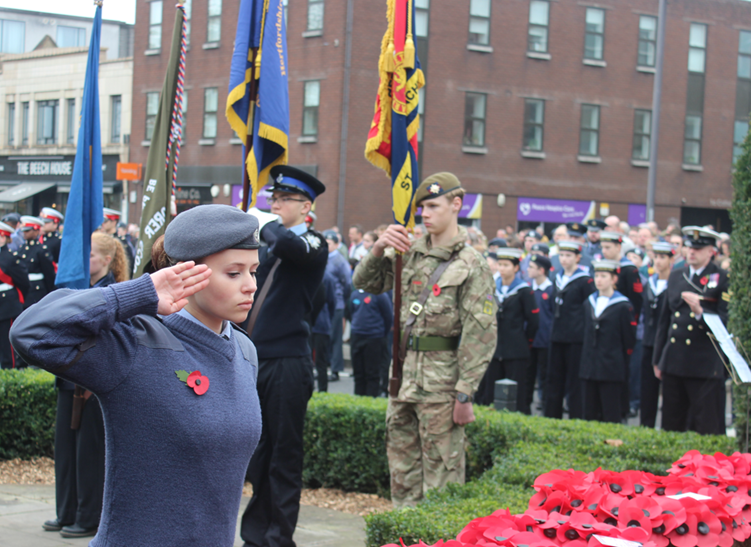 Remembrance Sunday 2024 in St Albans