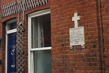 Shows house on Albert Street in St Albans 