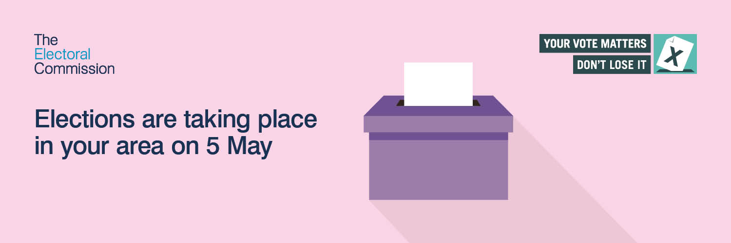 Elections are taking place in your area on 5 May