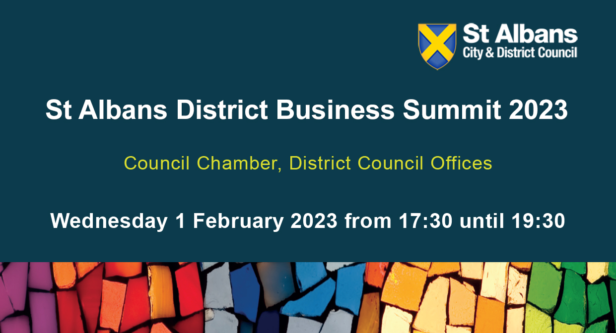 St Albans Business Summit invitation