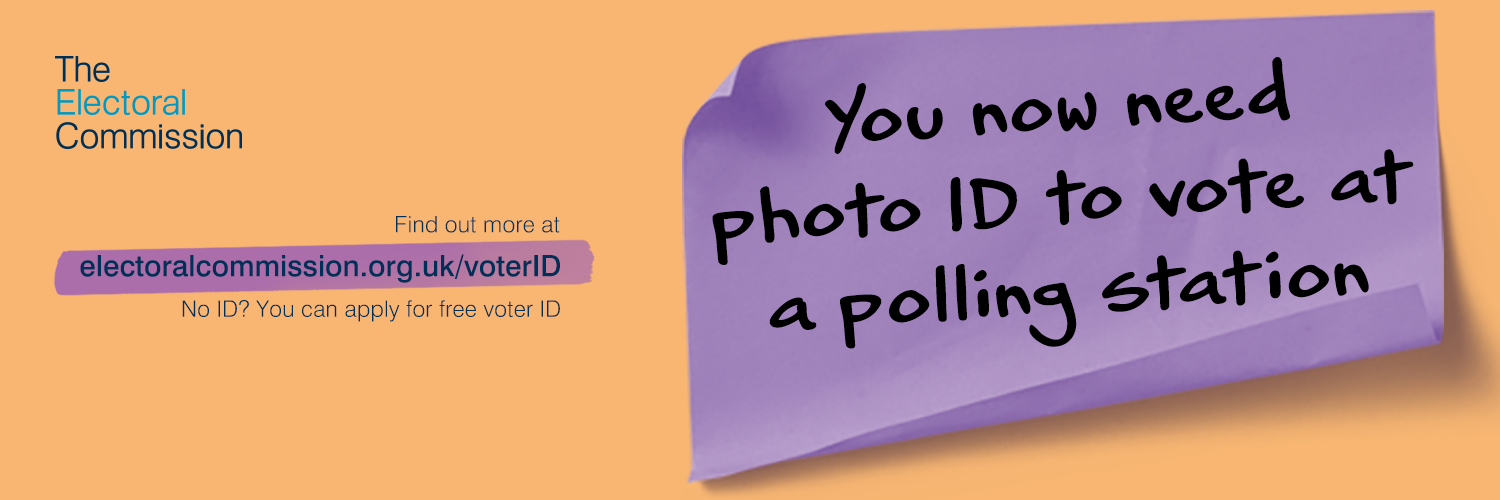 Electoral Commission graphic: You now need photo ID to vote at a polling station
