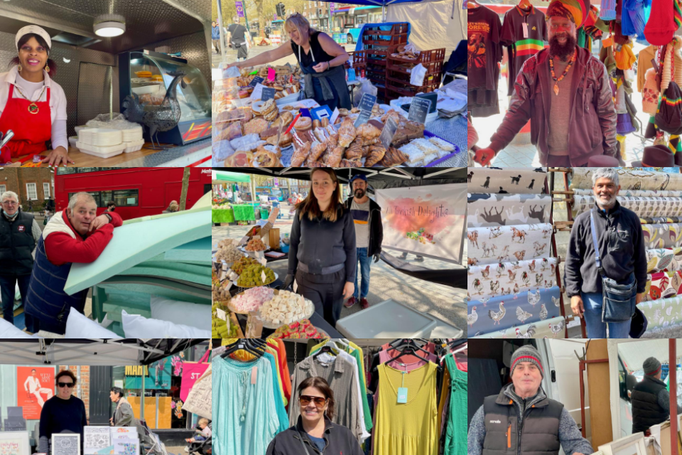 Some Traders at St Albans Market