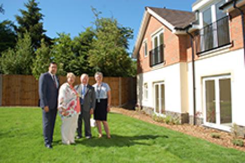 First major Council home development opened in 30 years