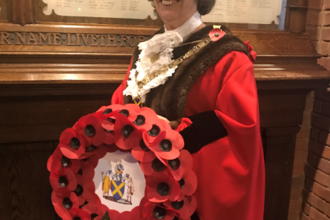 The Mayor, Cllr Janet Smith