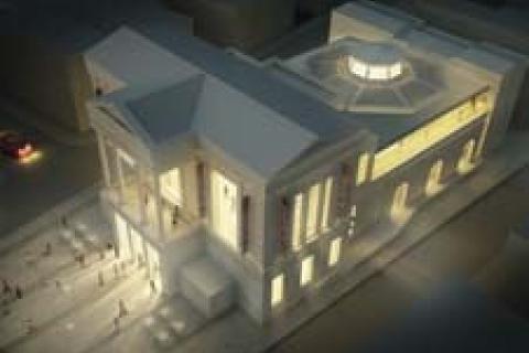 Mock-up of new Museum and Gallery