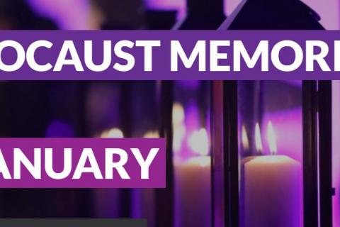 Holocaust Memorial Day logo