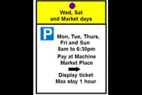 Parking restrictions in Market Place go live in July