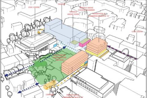 Plans for Alban Arena