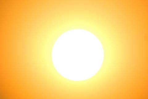 Hot sun