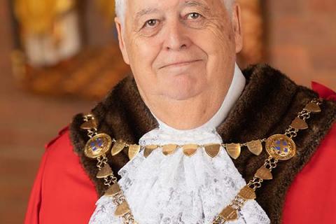 Mayor Cllr Geoff Harrison