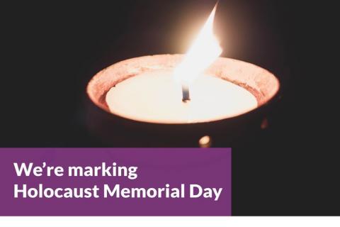 Holocaust Memorial Day poster