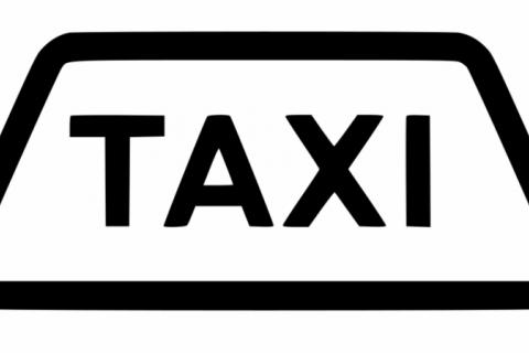 Taxi sign