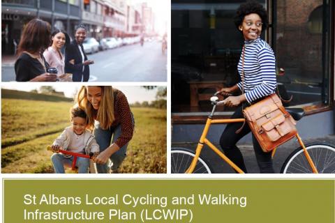 Local Cycling and Walking Infrastructure Plan poster