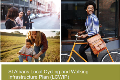 Poster for Cycling and Walking Infrastructure Plan