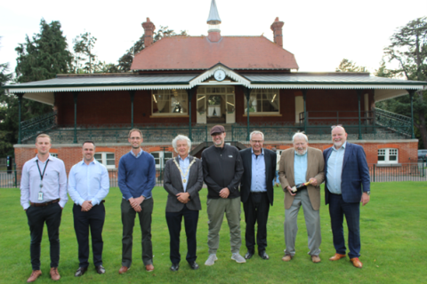 The opening of the Clarence Park Pavilion