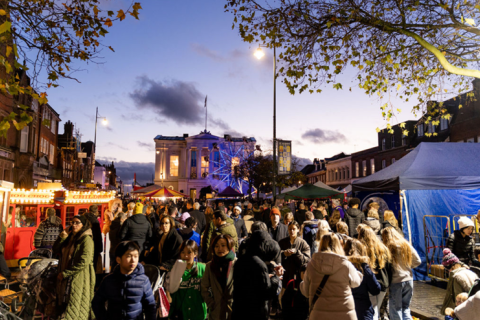 Scene from last year's Christmas Cracker in St Albans