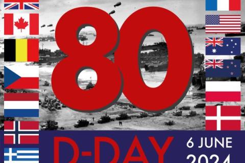 D-Day80 poster